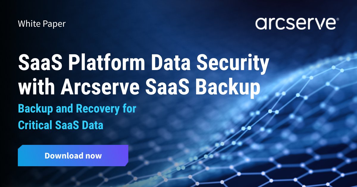 Arcserve tweet media