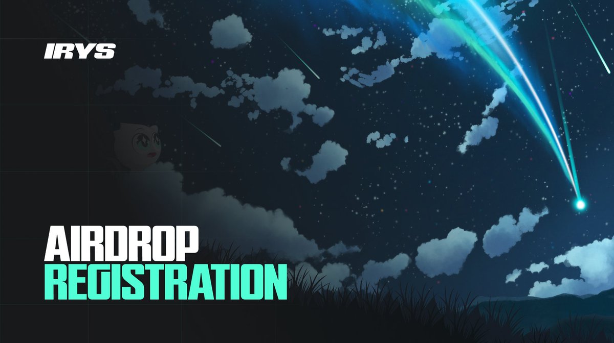 IRYS Airdrop 🪂 Registration from @irys_xyz 🌐 https://t.co/0YHcE2aNkH  Eligibility: 🔸 Genesis NFT holders (limited supply, early contributors) 🔸  Active Discord/Telegram community members (high recognition levels  required) 🔸 Testnet participants ...