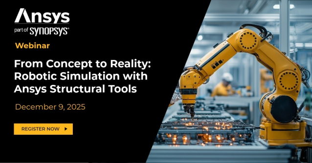 rkstant's tweet image. Structural simulation is crucial in designing modern robots, ensuring they are functional, safe, and durable. Register now for this webinar to explore Ansys tools for comprehensive system-level modeling of robotic components. bit.ly/4oYWLIE