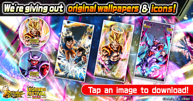 DB_Legends's tweet photo. ◤Original Wallpaper and Social Media Icon Gift◢

Celebrate the new character release with original wallpapers and social media icons!

Download your favorites and customize your look!

▼Download here
https://t.co/RuaSkinwza

#DBLF2025
#DBLegends
#DragonBall