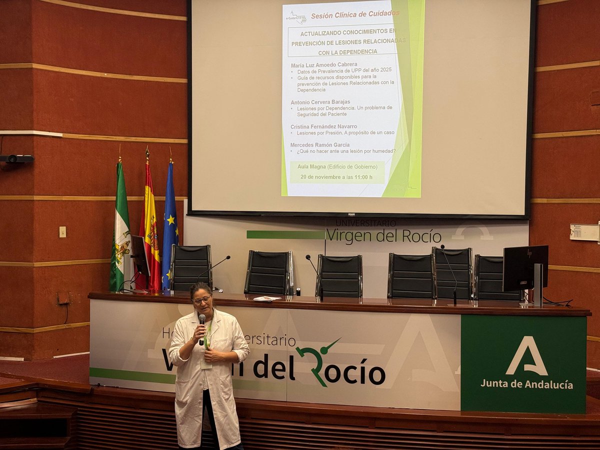 💡Hoy hemos celebrado una nueva sesión clínica de cuidados sobre la prevención de las lesiones derivadas de la dependencia.

✅️En nuestra web puedes encontrar consejos prácticos para su prevención👇🏻

hospitaluvrocio.es/entrada-blog/l…