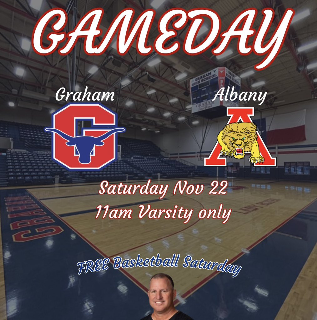 HOME OPENER 

Vs. Albany
Saturday Nov 22
Varsity ONLY 11am
Graham HS

🤘🏻🏀🤘🏻🏀

<a href="/GrahamHSAthDept/">Graham High School Steers and Lady Blues</a> <a href="/ClubGraham/">Graham Athletic Booster Club</a> <a href="/hoopinsider/">Hoopinsider</a> 

#FreeBasketballSaturday
#A3
#ToughandTogether