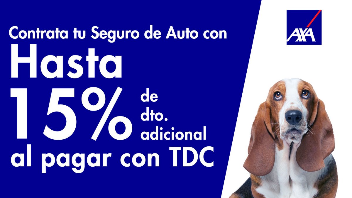 ✨ Contrata tu Seguro de Auto AXA con ayuda de Rastreator y obtén hasta 15% de descuento adicional. 
 Vigencia: del 06 al 12 de noviembre de 2025. #RastreatorMX #GuauGuau 👉🚗rastreator.mx
#SeguroDeAuto #Cotizador #ComparadorDeSeguros