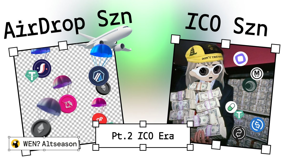 wenaltseasonlab's tweet image. 🚨 Decoding the shift of the ICO meta: Part 2

Why ICOs rise from the ashes now?

Remember, US regulations killed the ICO vibe post-2021, sales plummeted. But the meta is shifting now?

Let&apos;s dive in 🧵👇