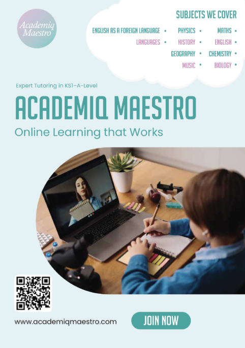 primarytimestv's tweet image. Need extra support for school or exams? 🎓
 Academiq Maestro offers expert online tutoring from KS1–A-Level in maths, English, sciences, humanities, music &amp;amp; more.
👉 academiqmaestro.com
#Tutoring #OnlineLearning #PrimaryTimes