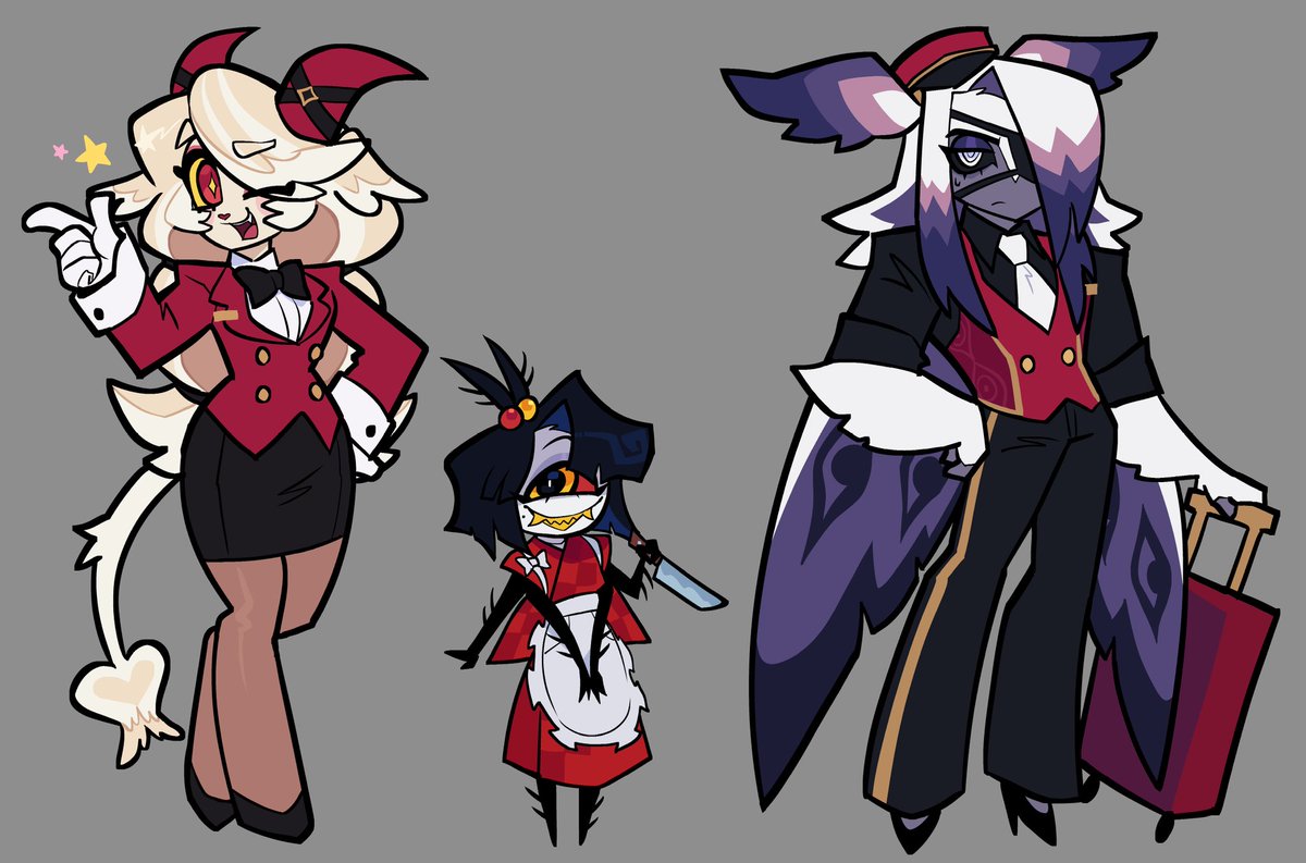 nebowskii's tweet image. Hazbin hotel if it was for me and me only