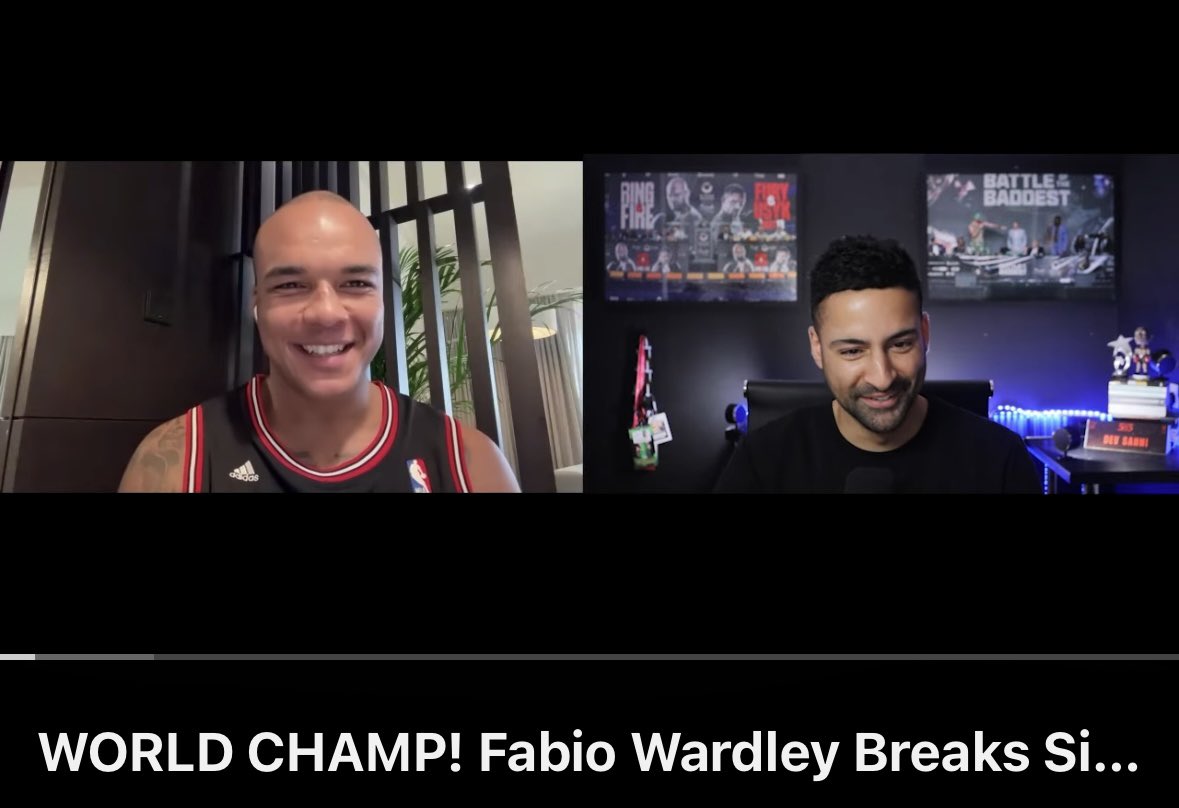 devsahni's tweet image. Great chatting to WORLD HEAVYWEIGHT CHAMPION @FabioWardley for @Queensberry 

🎥 youtu.be/uS3bakSg4oA?si…