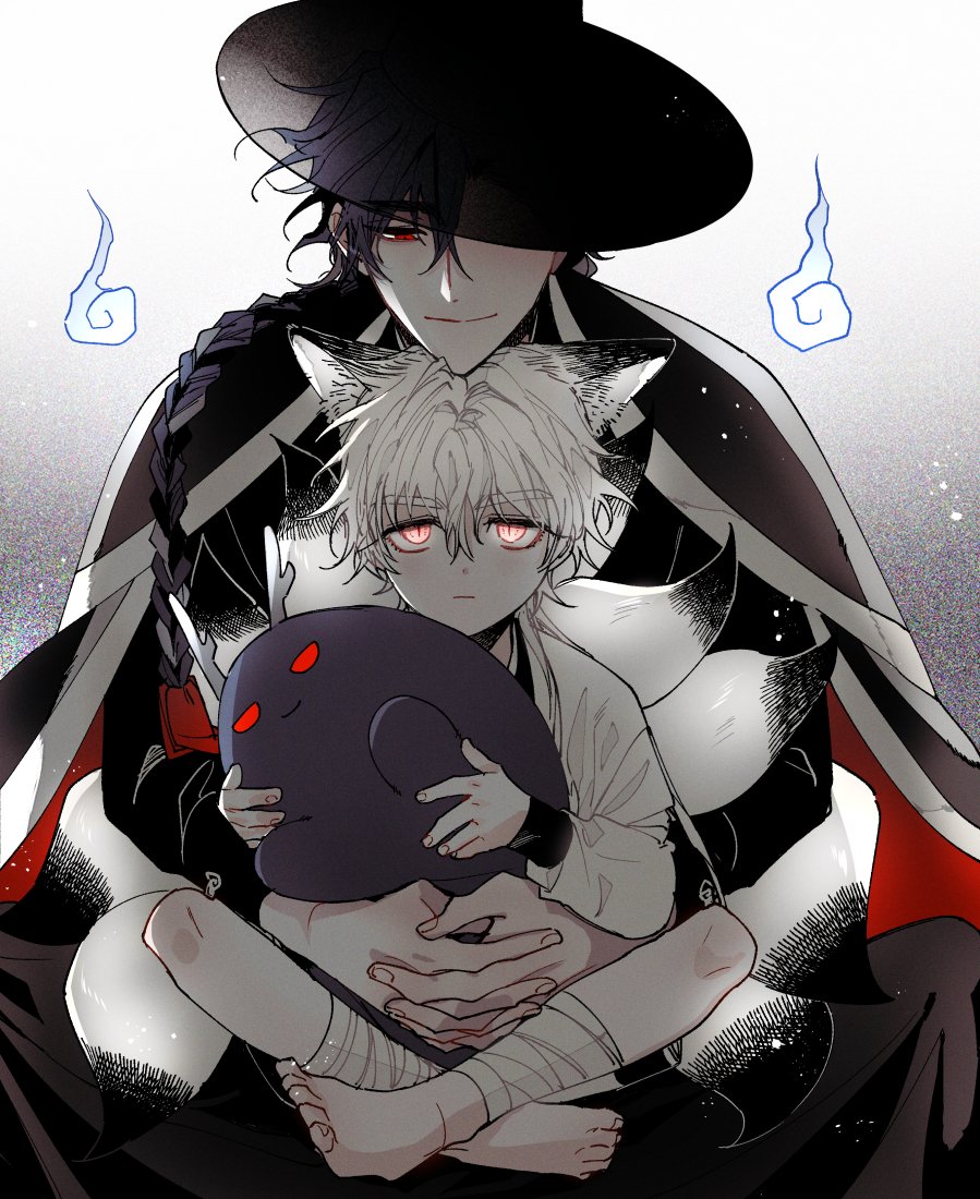 폴더 정리하다가 몇 년 전 할로윈에 그렸던 그림을 발견