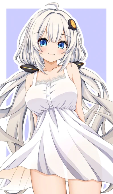 このあかりちゃんはかなり可愛く描けたと思う(再掲) #いいふとももの日