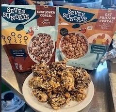 NETZRO_US's tweet image. What is upcycled today? Pumpkin spice cereal bars made with Seven Sundays certified upcycled cereals-pumpkin spice and chocolate. Throw in some peanut butter and marshmallow-YUMMY! Don&apos;t forget to get upcycled over the holidays.