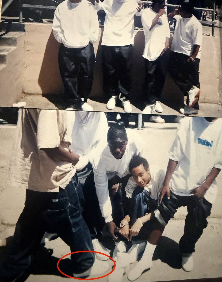 tahoe7teen's tweet image. The mid cut Air Force 1’s were the preferred cut, I also wore the lows in high school. White and red lows for my senior pictures. I graduated high school in 2002, these pics are from 10th-12th grade. I never lied on my resume.