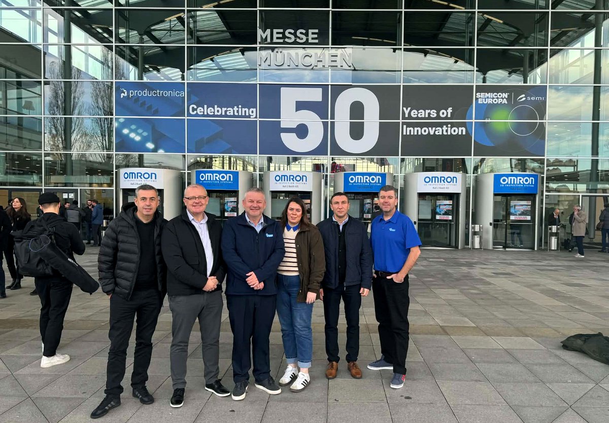 elitees_NI's tweet image. This week, we have been at @productronica engaging with key equipment suppliers and exploring the latest developments in test, automation, inspection and advanced #manufacturing technologies.

#electronicsmanufacturing #productronica