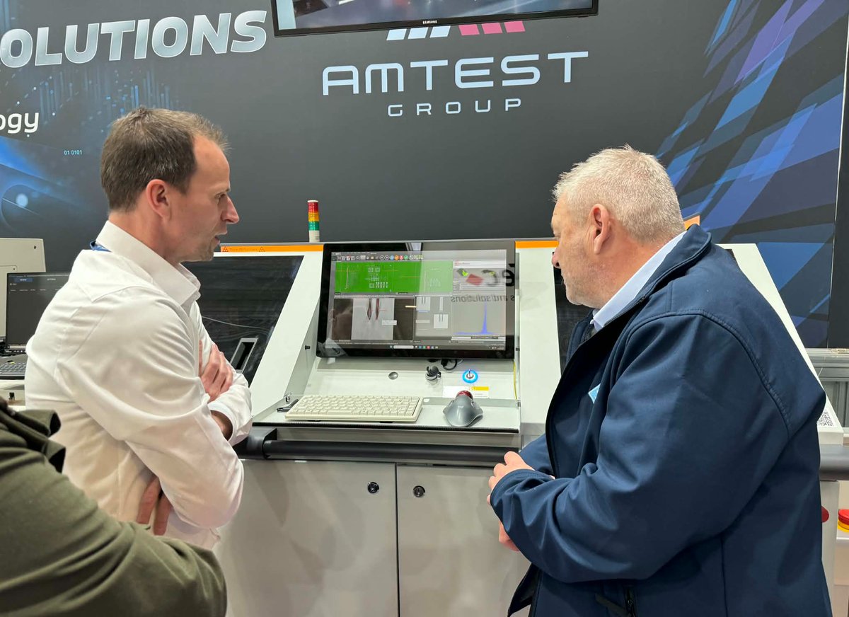 elitees_NI's tweet image. This week, we have been at @productronica engaging with key equipment suppliers and exploring the latest developments in test, automation, inspection and advanced #manufacturing technologies.

#electronicsmanufacturing #productronica