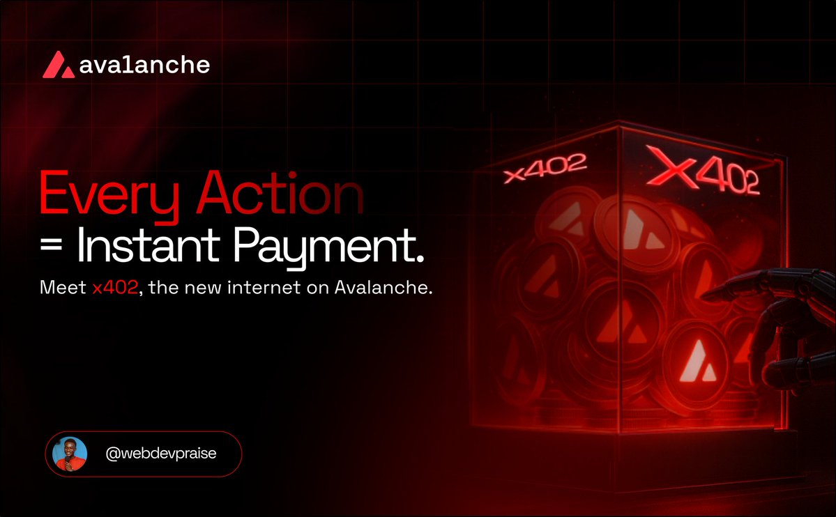 webdevpraise's tweet image. Every Action = Instant Payment.

Developer or non-developer, this is for you.

I’m sure we’re all tired of paying monthly subscriptions for some services when we do not even use up to what we’ve paid for.

But today, we have a new internet called x402 Internet.

x402 is a new way…