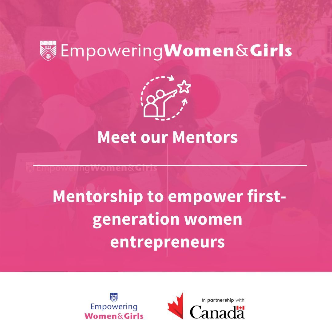 The Empowering Women and Girls project supports aspiring women and girl entrepreneurs as they take their first steps toward economic empowerment. We’re excited to introduce the mentors who are helping shape the next generation of women. 

Meet our mentors: buff.ly/GoY37kl