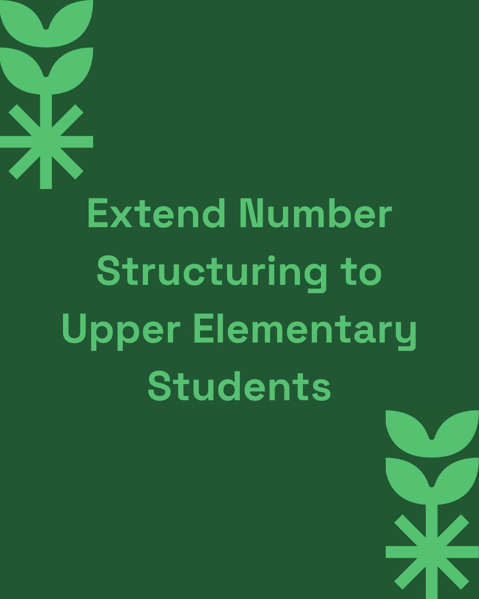 integrowmath's tweet image. As students progress, math becomes more complex, time feels limited, and it can be difficult to maintain meaningful number sense while meeting grade-level standards. 

integrowmath.org/blog/extend-nu…