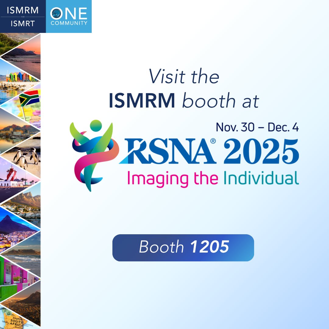 ISMRM tweet media