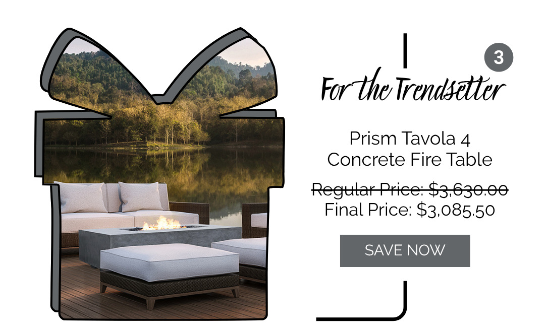 AllBackyardFun's tweet image. 💫 Gift Guide #3: For The Trendsetter
Make a statement outdoors with the Prism Tavola 4 Concrete Fire Table 🔥
Now $3,085.50 (was $3,630) — Black Friday savings!
👉 allbackyardfun.com

#AllBackyardFun #GiftOutdoors #PrismHardscapes #BlackFridayDeals #OutdoorDesign