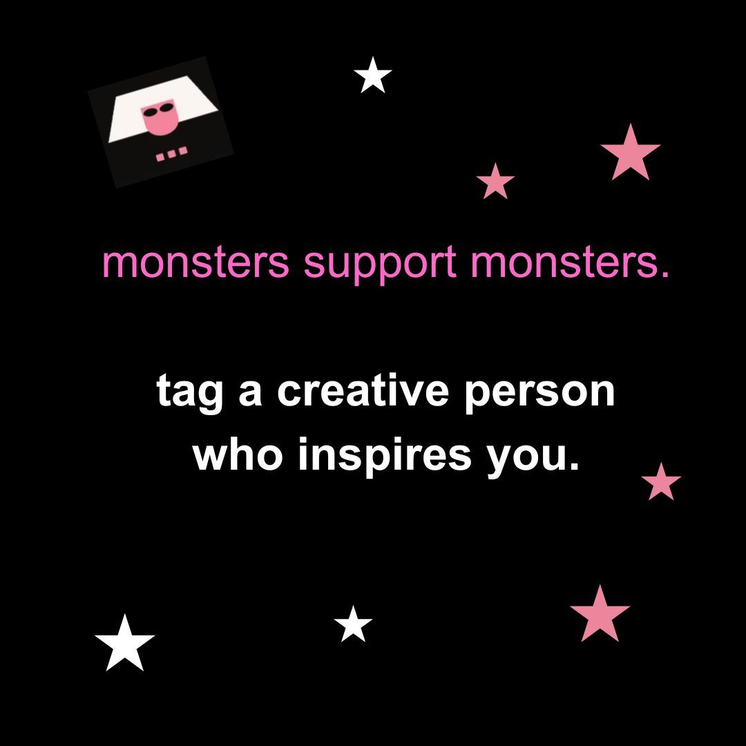 TheQuietSparks's tweet image. #LittleMonsters #BornToCreate