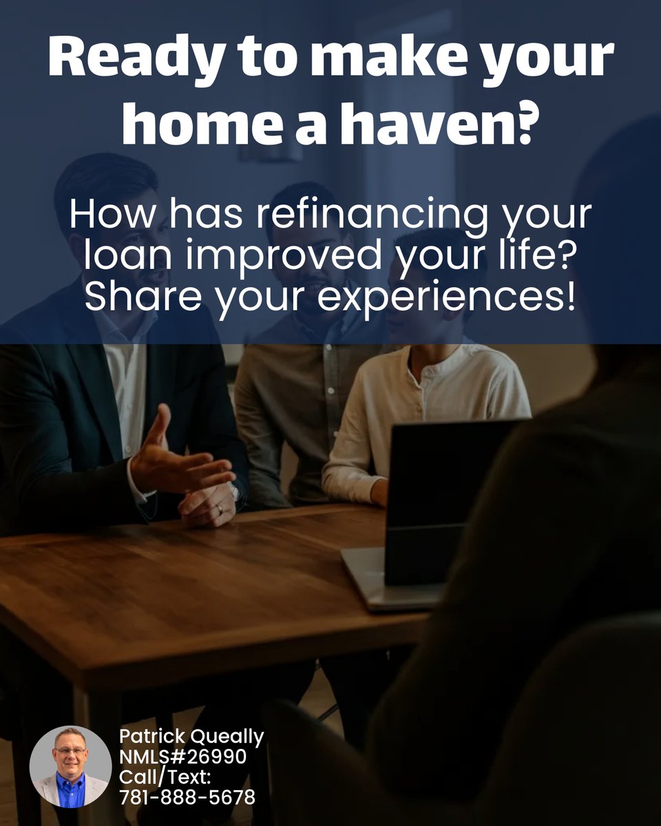 PatrickQueally's tweet photo. Veterans! 🪖 Considering refinancing your home loan for better terms? Secure your future by checking your credit score, choosing the right loan officer, and understanding your options. Let's make your home a haven for you and your family! Drop thoughts below. #VALoanTips https://t.co/wRByxalZyp