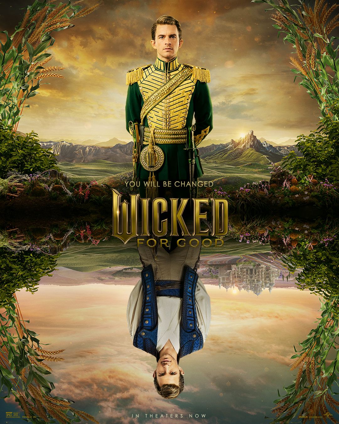 Nieuwe Wicked For Good karakterposter voor Fandango 