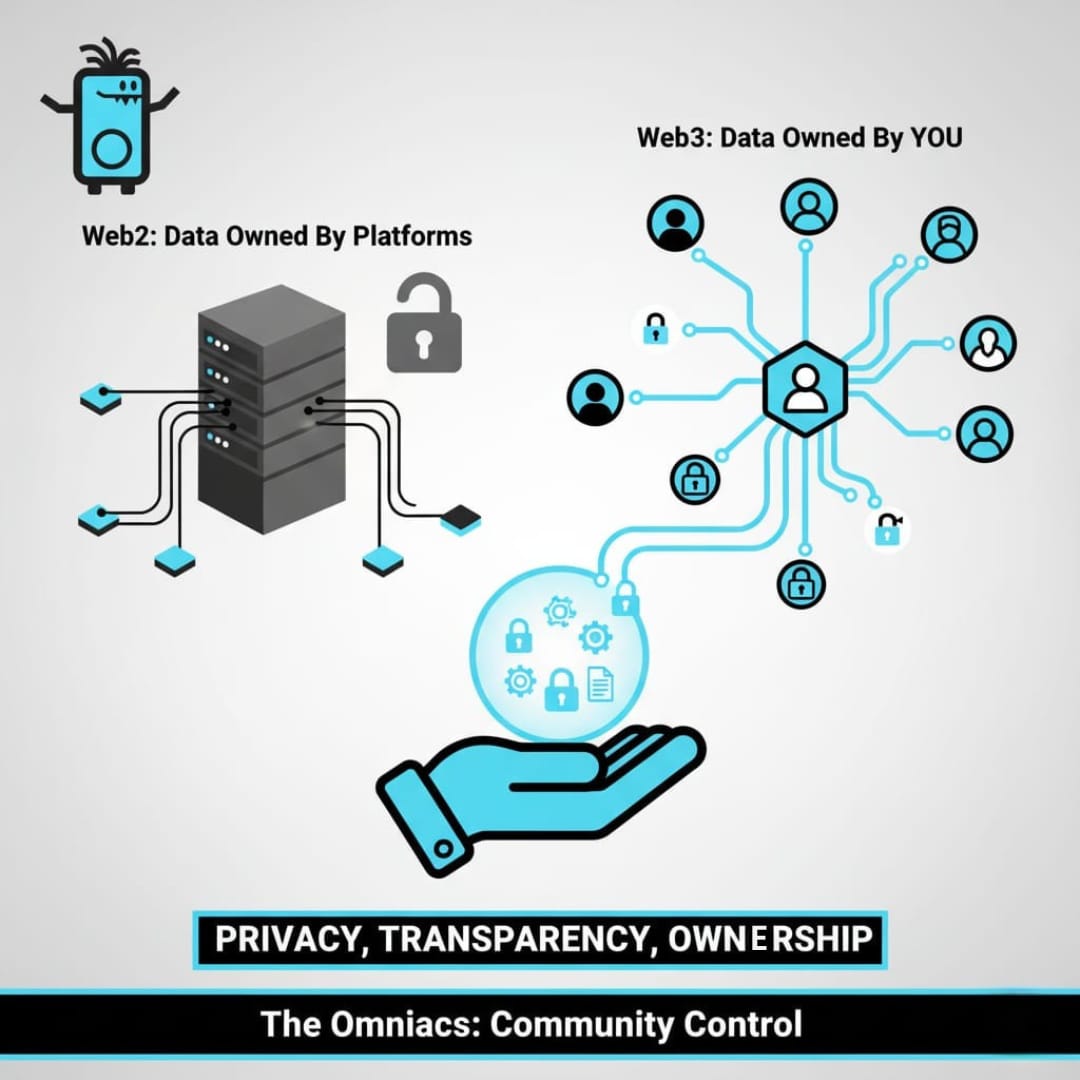 I don't know if you've  ever wondered why Web2 platforms own all your data?

In Web3, that power shifts back to you.

Now let me explain in detail.
With decentralized systems, your data isn’t stored on one company’s server.
Instead, it’s secured across a network  harder to hack,
