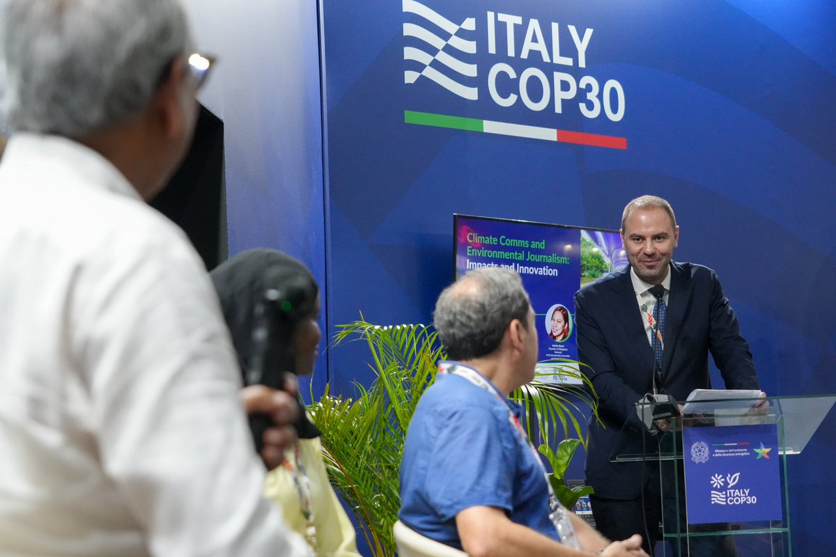 Being selected by the Earth Journalism Network and the Stanley Center to speak on a panel on Climate Communications and Environmental Journalism at COP30 in Brazil was an incredible honor. 

#COP30