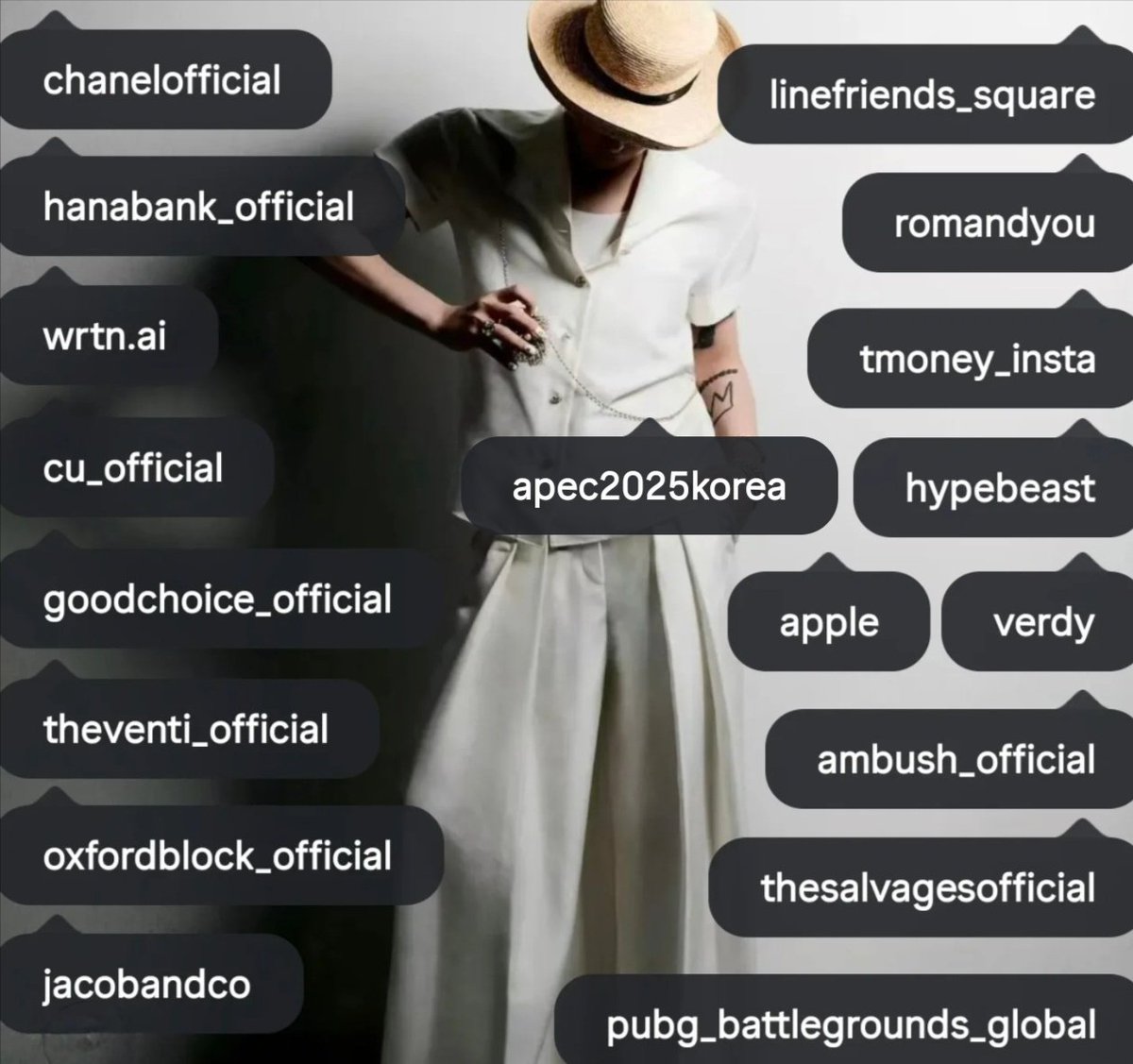 onlyjiyongie's tweet image. Jiyong did these in only 1 year 🤯(ambassadorship and his brand collaborations)