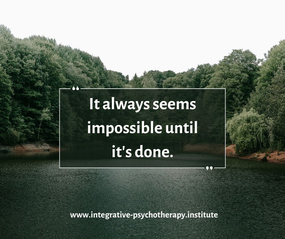 accpi_accpi's tweet image. #ACCPI #ItAlwaysSeemsImpossible #UntilItsDone #MotivationalQuote #PsihoterapieIntegrativa #CresterePersonala #DezvoltarePersonala #Terapie #Psihologie #Mindset #Inspiratie #PosibilulDinImposibil #Schimbare #Vindecare #MentalHealth #IntegrativePsychotherapy #MotivatieZilnica