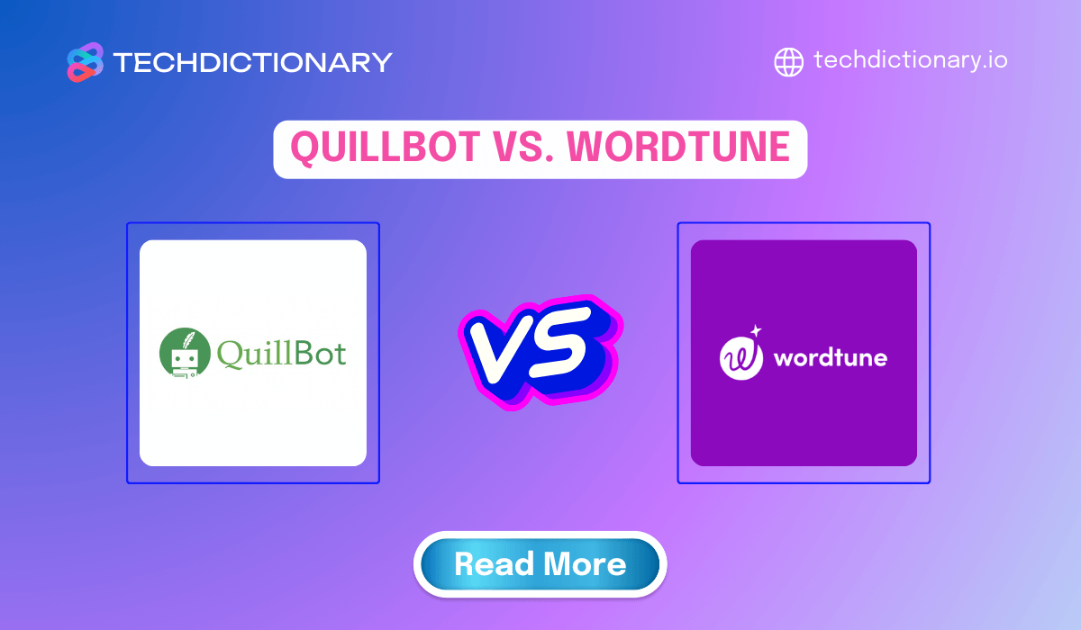TechDictionaryy's tweet image. If you’re looking for a perfect rewriting assistant, you’ve come to the right place. This article will lead you to the roundup of QuillBot vs. Wordtune, the two prominent names in the market. Let’s an...

👉 View more: techdictionary.io/quillbot-vs-wo…

#ArtificialIntelligence #Blogs