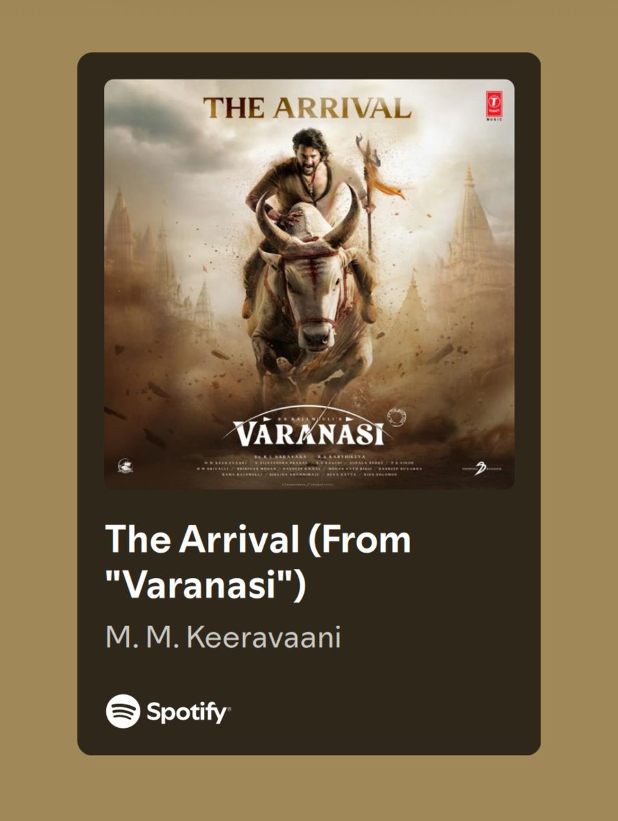 spotifyindia's tweet image. Oka Sanchari
Oka Rana Kumbha
Oka Desi girl

Keeravani proving why he&apos;s the backbone of SSR films.