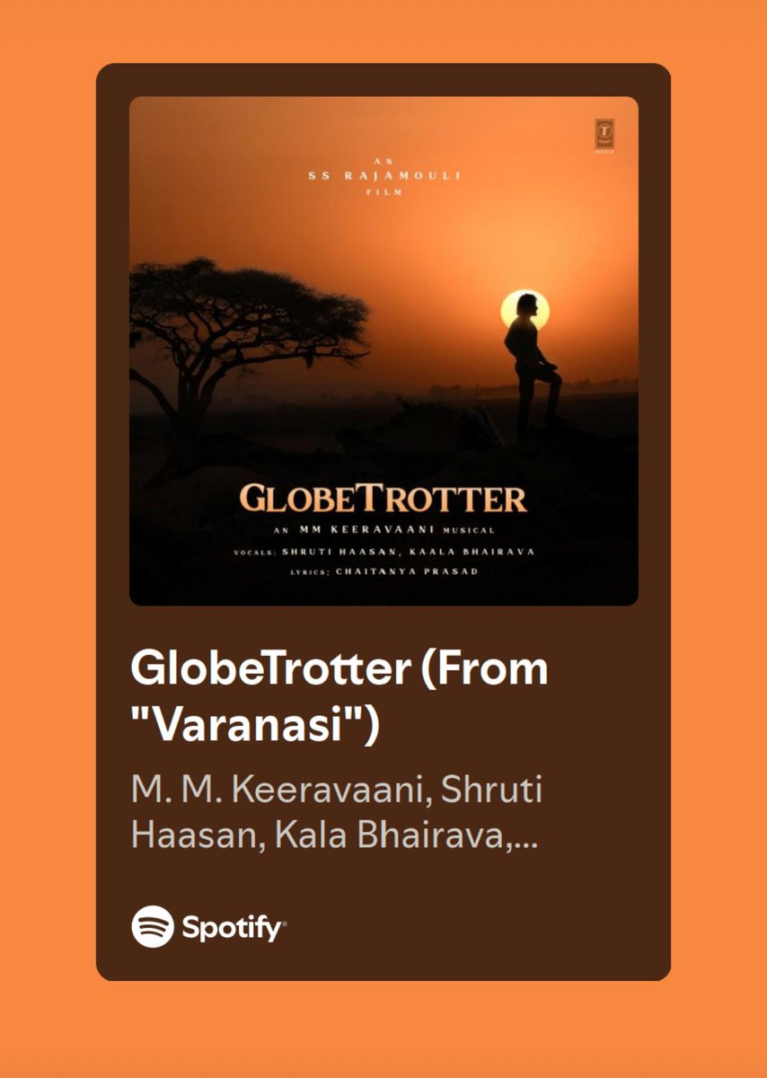 spotifyindia's tweet image. Oka Sanchari
Oka Rana Kumbha
Oka Desi girl

Keeravani proving why he&apos;s the backbone of SSR films.
