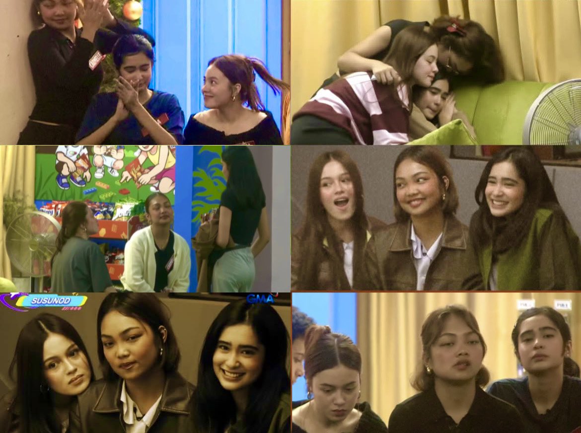 krystmejes's tweet image. krystal, carmelle and eliza’s friendship is the strongest pbb friendship i have seen so far. the one that is not selfish, no pretends, and is willing to sacrific their dreams for you to continue yours! their sisterhood is my favorite part of the house 🥹

 #PBBCollab20Tumbahan