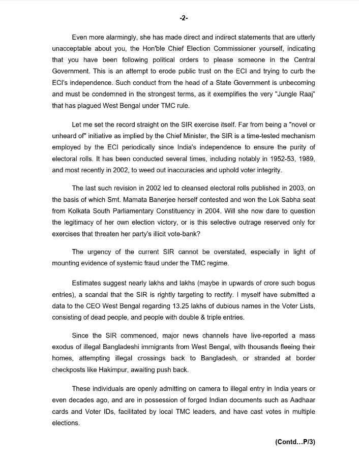 Suvendu Adhikari tweet media