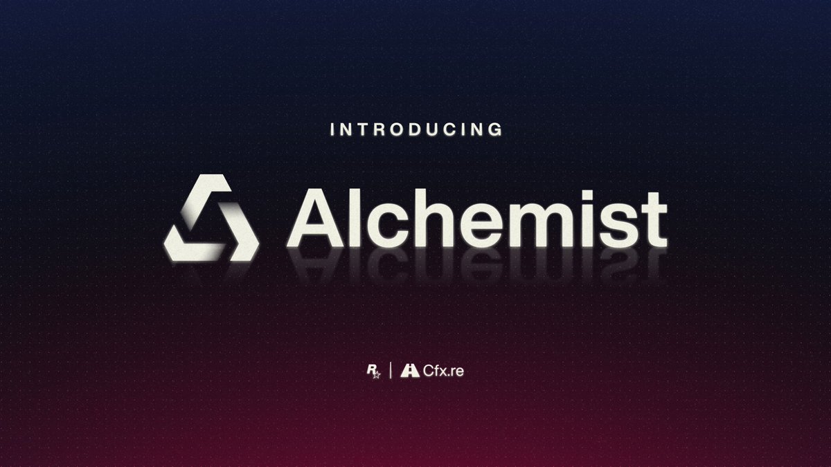 FiveM's tweet image. Today we’re excited to introduce Alchemist, a tool to convert GTAV Legacy assets to be compatible with FiveM for GTAV Enhanced.

Read more on our forums: forum.cfx.re/t/5366795