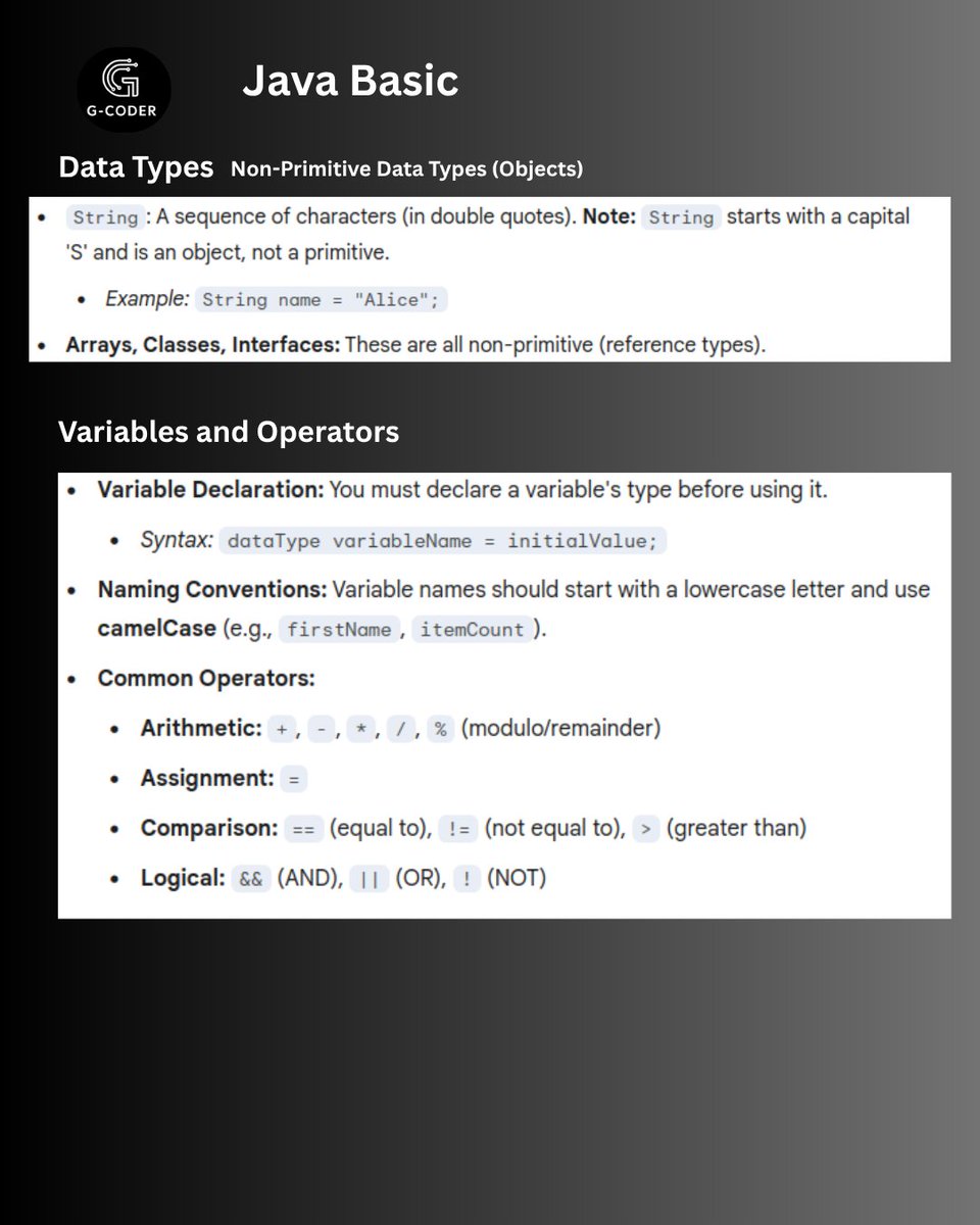 pratheep175's tweet image. #javabasic
