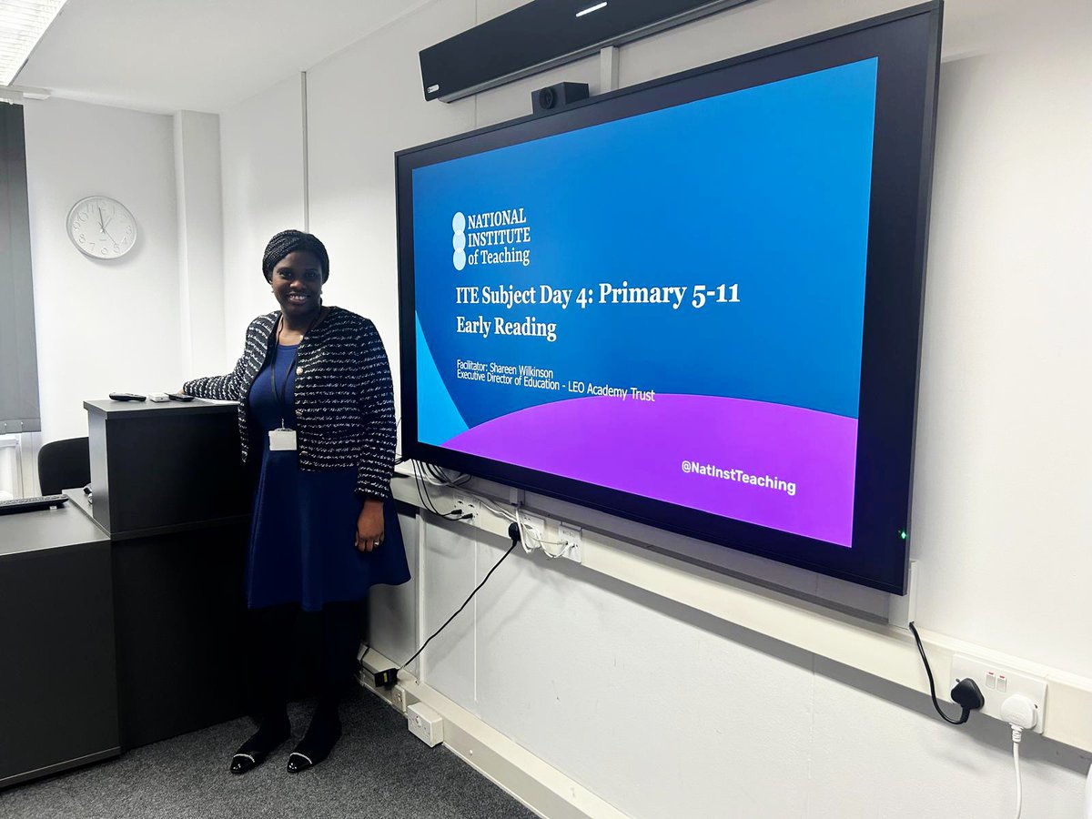 LEOtraining5's tweet image. 🤩 Our trainees are having an amazing afternoon diving into early reading &amp;amp; phonics with the brilliant @ShareenAdvice!

✨ This session will greatly impact their future teaching of reading, offering brilliant takeaways &amp;amp; strategies to try out back in the classroom!

Thank you!👏