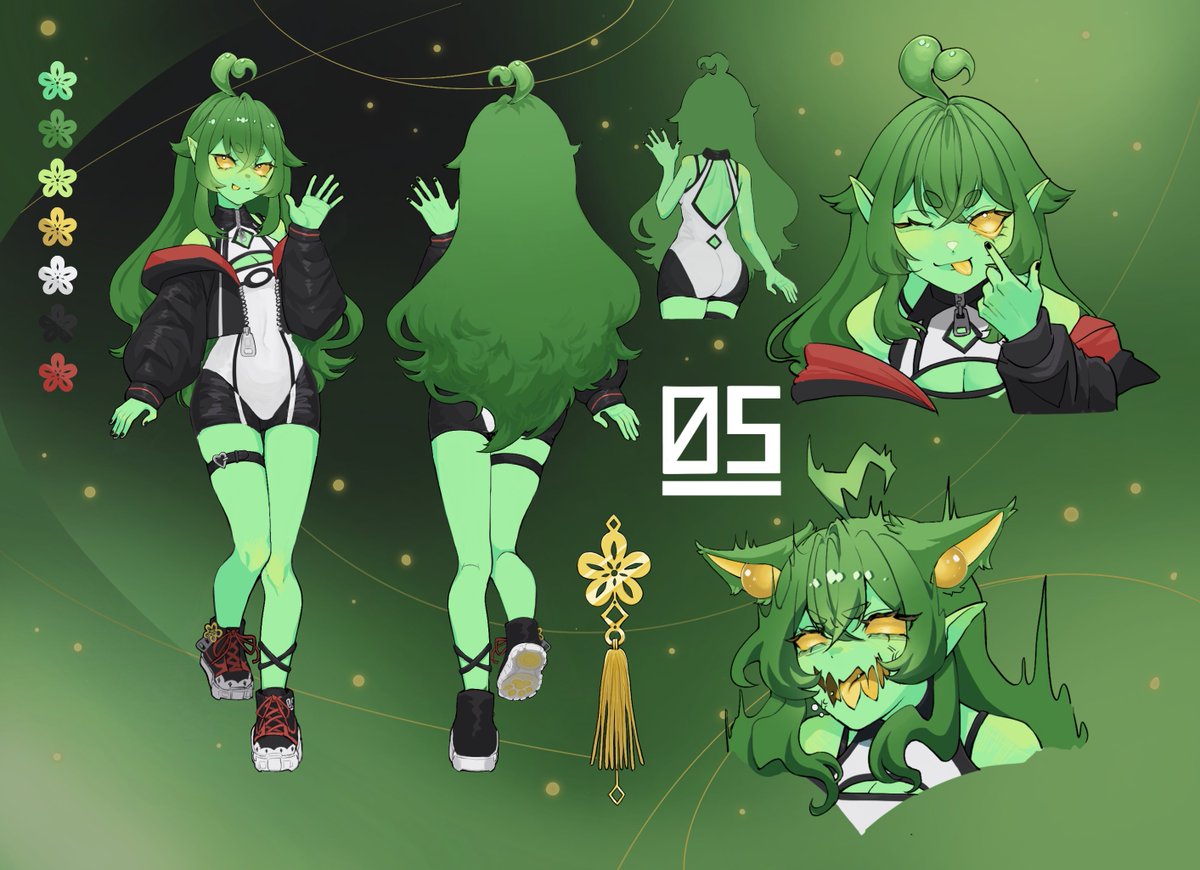 Fusion__Hunter's tweet image. My new ref sheet!!!!!!! art by the lovely @x1nkono