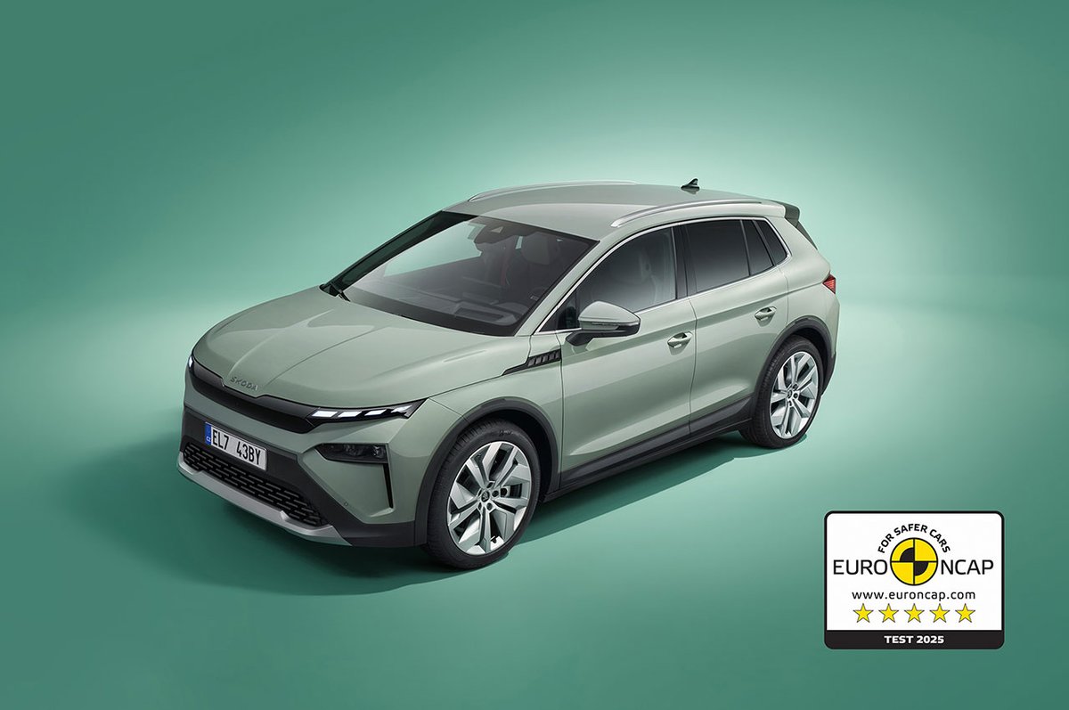 Skoda Elroq, Avrupa’nın çarpışma güvenliği referansı Euro NCAP testlerinden 5 yıldızı aldı.

carmedya.com/skoda-elroqa-e…

#carmedya #skoda #skodaelroq #car #otomobil #euroncap #reklamdeğil #haber <a href="/SkodaTurkiye/">Škoda Türkiye</a>