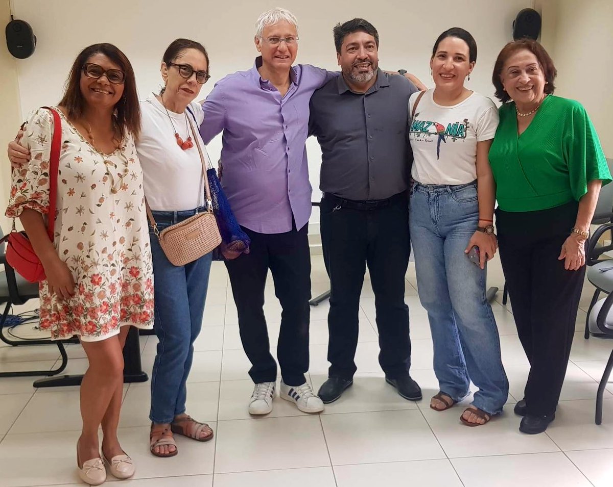europeanleft's tweet photo. 🌍 An international meeting was held in #Belém (6–7/11), just ahead of the #COP30, demanding a radical overhaul of the financial system to address the climate challenge. 

Organized by the journal Option Brésil, linked to @ptbrasil, the journal Économie & Politique, linked to @PCF, and IPEASA (Institute for Research on Sustainable Cultural and Environmental Studies of the Amazon), the meeting brought together environmentalists, economists, and political, social, and trade union movements from 11 countries. 

We took part, with a contribution from our Vice President @ybournous. A call to action was issued at the close of the meeting. 📢

Read our full article here 🔗: https://t.co/NQSqqM9Iv0

#ClimateJustice #ClimateAction #ClimateFinance #JustTransition #GreenTransition #SocialJustice #ProgressivePolitics #WorkersForClimate