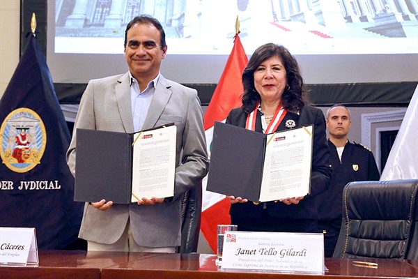 DiarioElPeruano's tweet image. 💻 Como una nueva herramienta digital diseñada para ofrecer una justicia más rápida, el Poder Judicial (PJ) y el Ministerio de Trabajo y Promoción del Empleo (MTPE) presentaron el Sistema de Consultas de la Planilla Electrónica “Sistema Expedia”.

👉 ow.ly/YMa450XuJCo