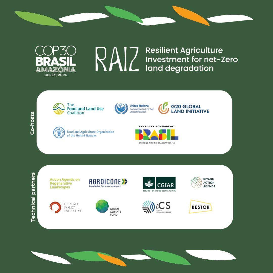 CGIARclimate's tweet image. FACT 👉 Restoring just 10 percent of degraded cropland could yield 44 million tonnes of food each year, providing sustenance for 160 million people. 

🔗 Read more about the new #RAIZAccelerator cgiar.org/news-events/ne…
