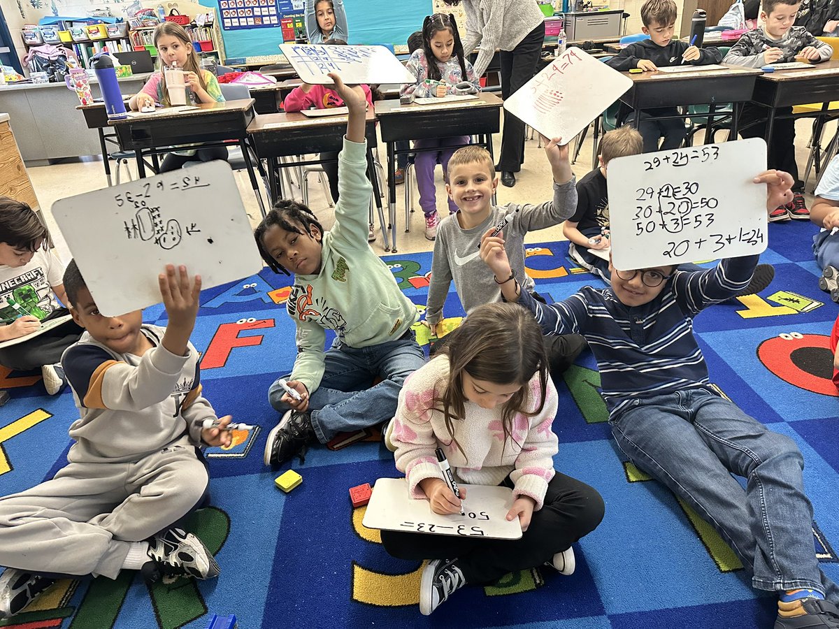 Double Digit Equations are no match for these Second Graders!  <a href="/VMESMustangs/">VMESMustangs</a>