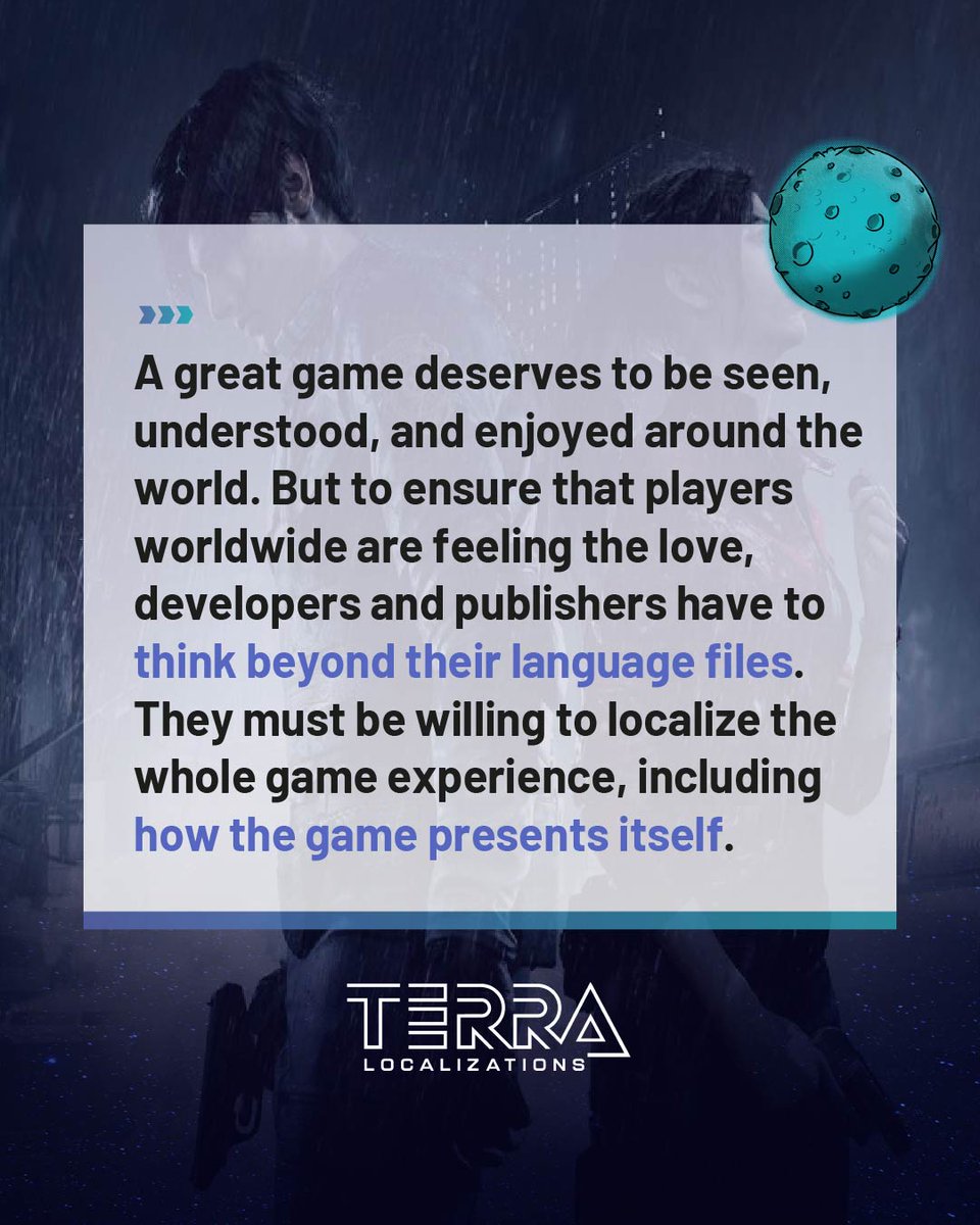 Terra_Loc's tweet image. 🎮 A name, a cover, a tagline; these elements shape first impressions long before a #Game loads.

In today&apos;s blog, we look at how games are rebranded, retitled, and redesigned to meet players where they are.

terralocalizations.com/2025/11/20/fro…

#GameLocalization #Localization