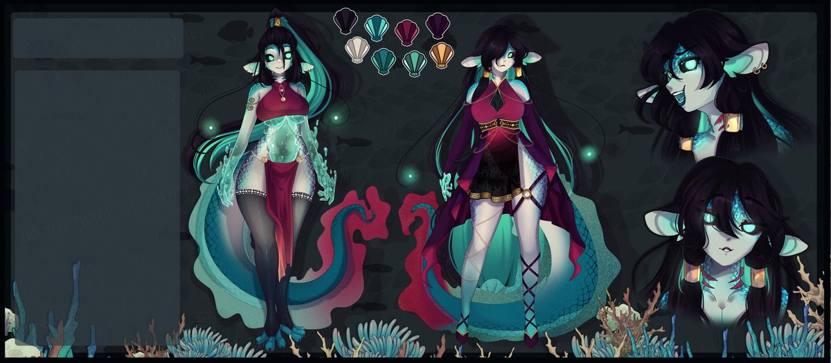 finished yet another comm <3 ref sheets will be available again start of next year! I want to overhaul them a little bit to optimize pricing and make it fair <3