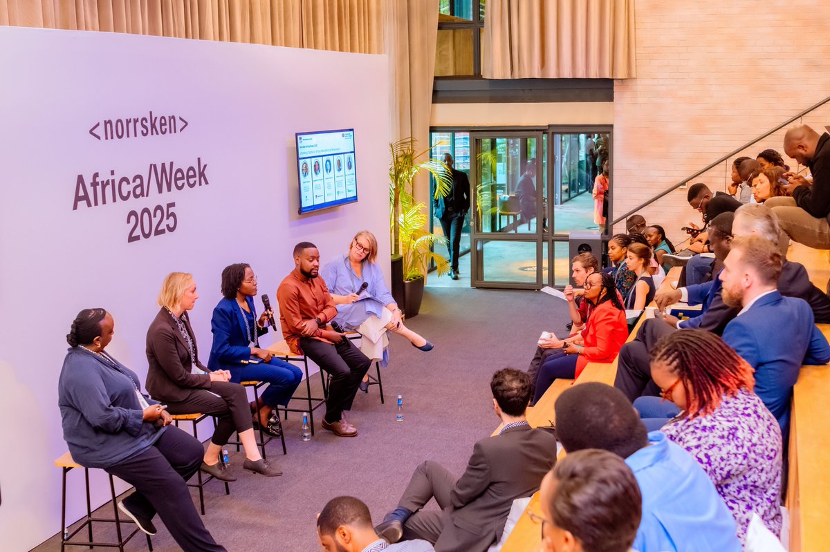 UKinRwanda's tweet photo. Today @A_ThorpeUK was delighted to chair a panel on raising finance for African manufacturing, part of Norrsken’s Africa Week!

🇬🇧UK-funded Manufacturing Africa programme has facilitated over $2 billion in investments across Africa and is still doing more!

#GoFarGoTogether https://t.co/GCTU67i0yu