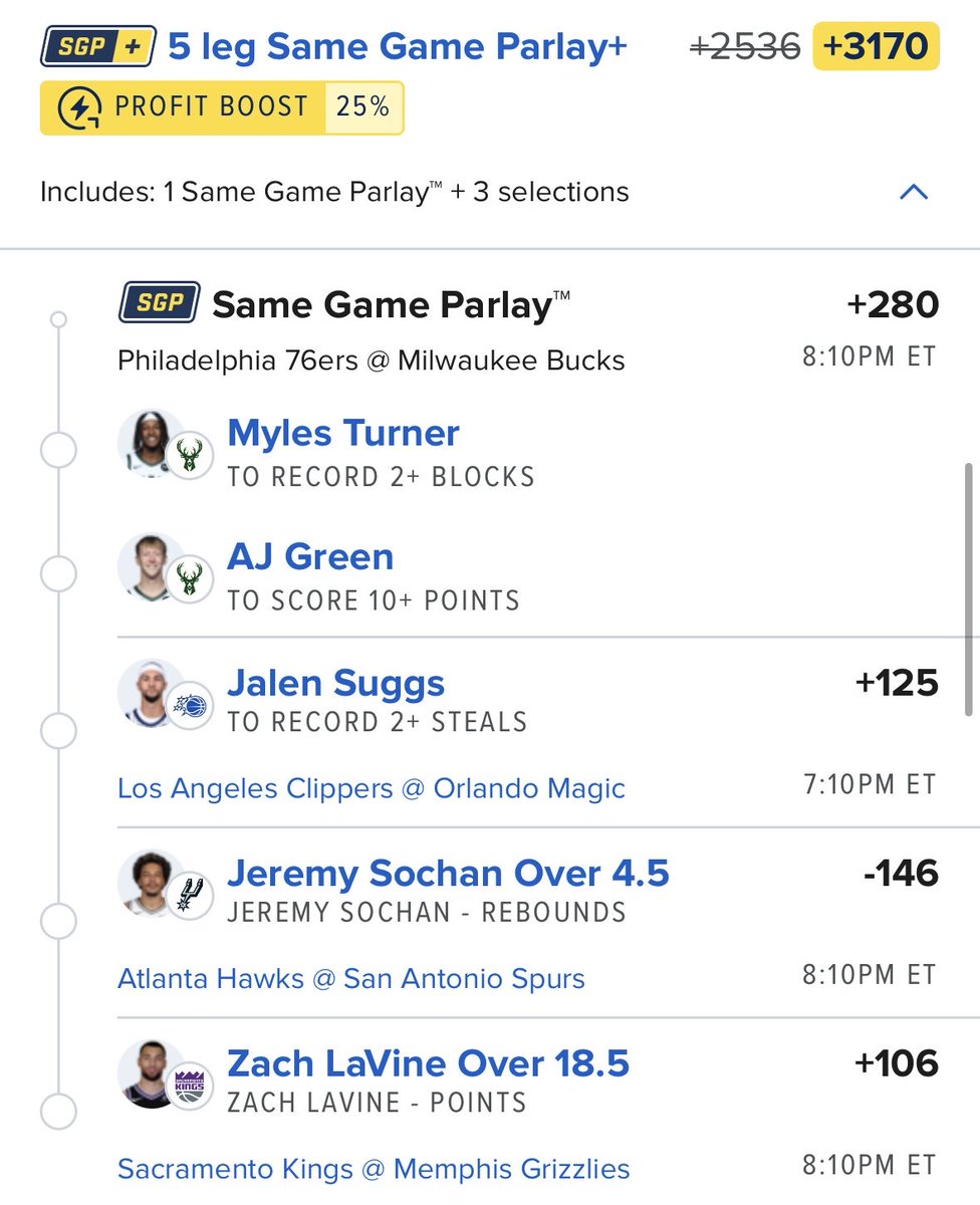 SoleSlayer2310's tweet image. Morning Lab Session 👨🏼‍🔬🧪

gambly.com/share-bet/jA-L…

📊 Join @LevelsPicks ⬇️
🔥 50% OFF 1st month w/code (final day)
📥 Message me for Code
🔗 linktr.ee/soleslayer2310