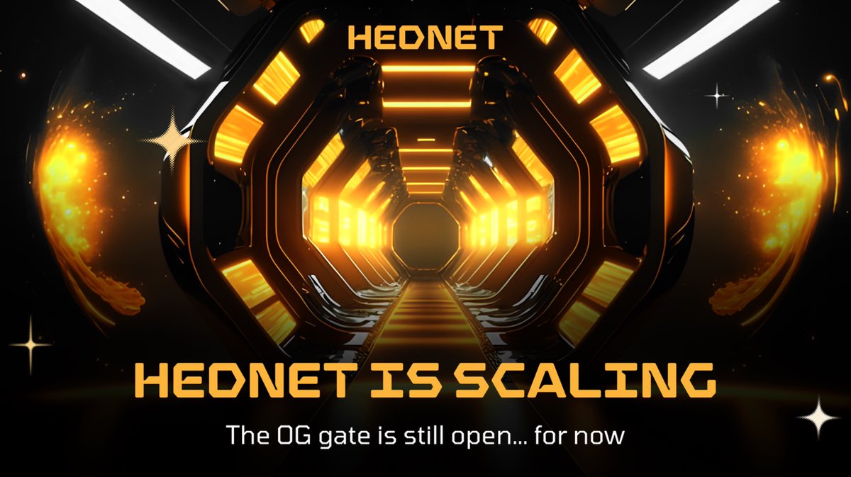 We’re building a decentralized supercomputer — powered by its community. 🧠
Earn your OG Role before the cutoff:
✅ Be active
✅ Reach Level 10
✅ Invite friends
✅ Add value on Discord &amp; X

This is your on-chain proof of belief. 💙

#Hednet