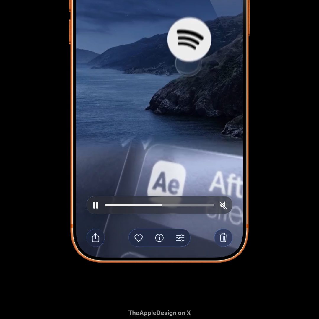 TheAppleDesign's tweet image. Why would Apple remove this feature.. it was PERFECT