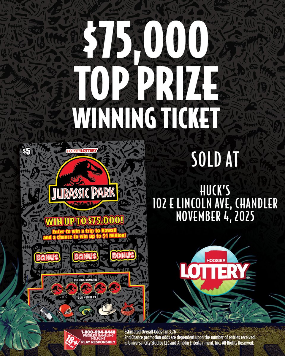 Now that’s a Jurassic-sized win! Drop a 🙌 in the comments to help us celebrate!